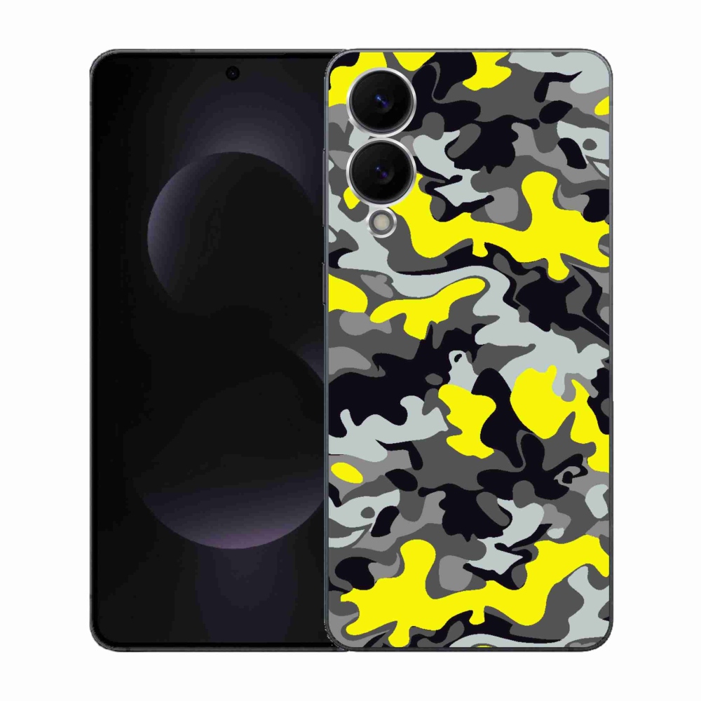 Zselés borítás mmCase Samsung Galaxy S25 Edge készülékhez - terepszínű minta 6