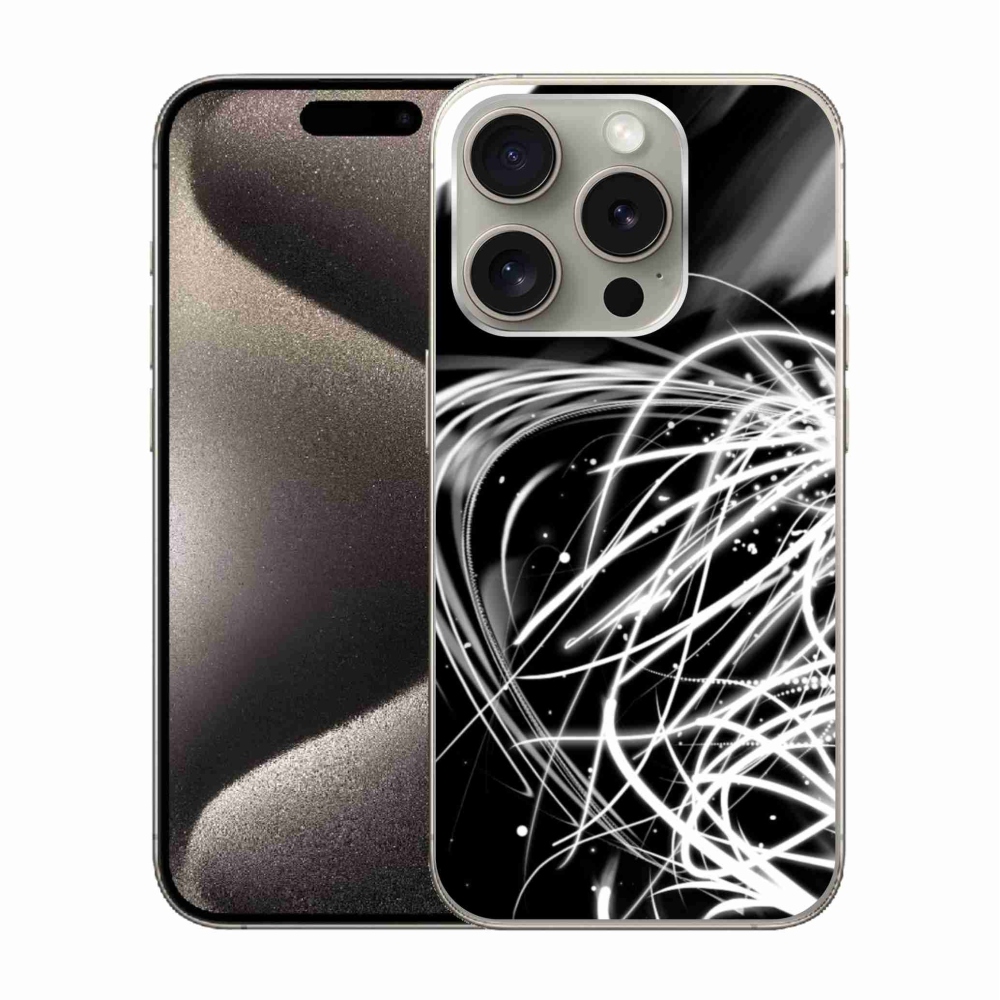 Zselés borítás mmCase iPhone 15 Pro készülékhez - absztrakt 2