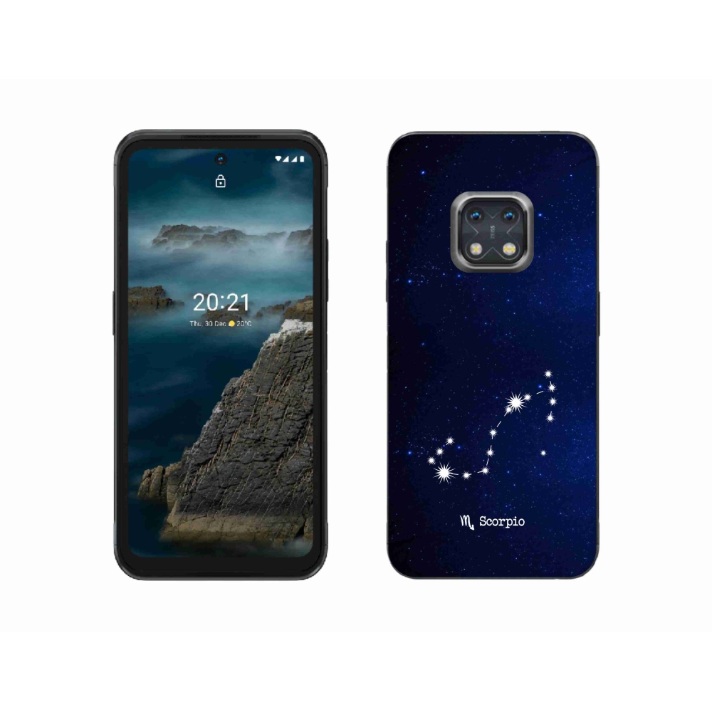 Zselés borítás mmCase a Nokia XR20 készülékhez - Skorpió csillagkép