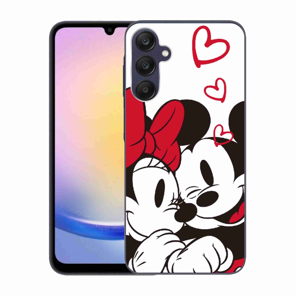 Zselés borítás mmCase Samsung Galaxy A25 5G - minnie és mickey
