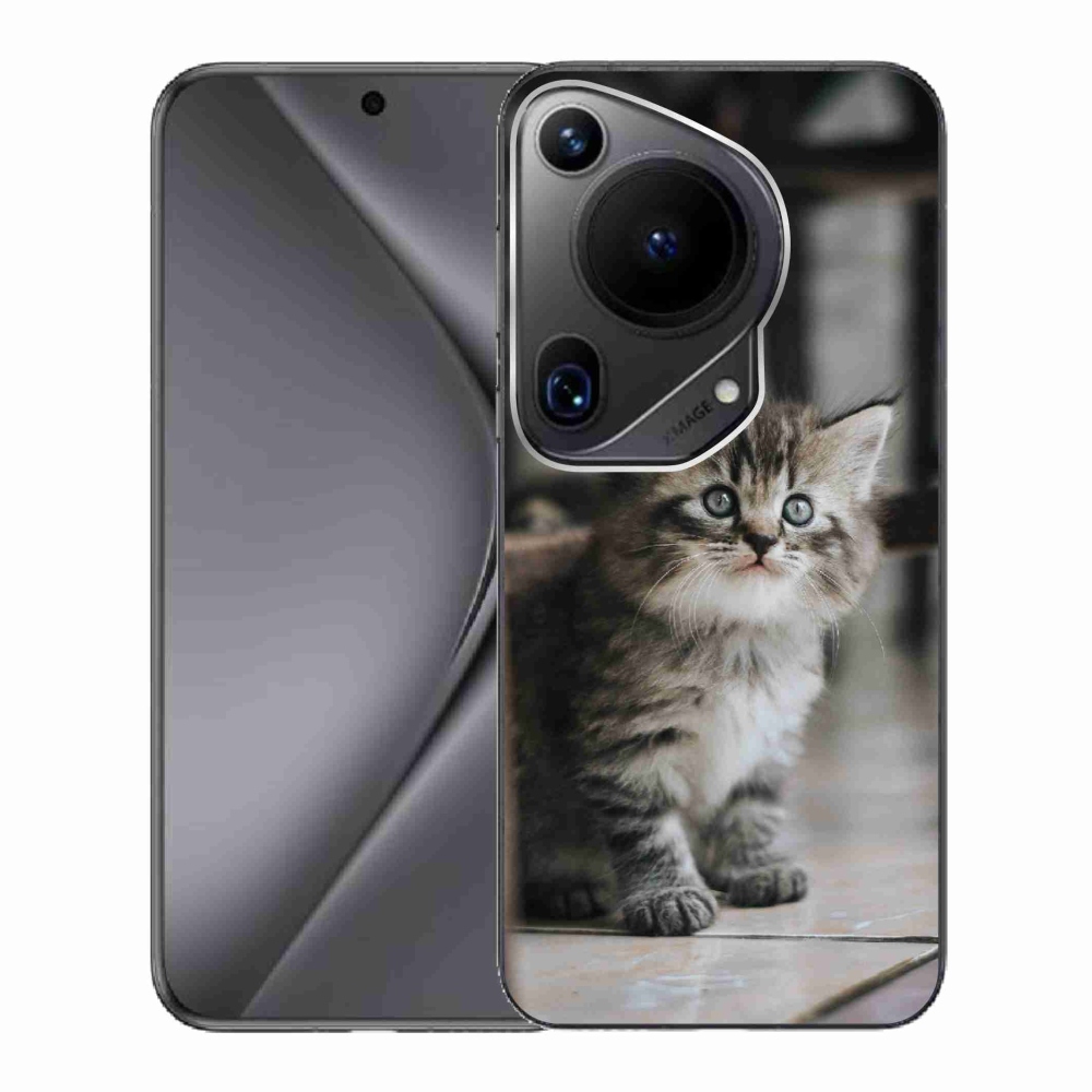 Gél borítás mmCase a Huawei Pura 70 Ultra készülékhez - cica