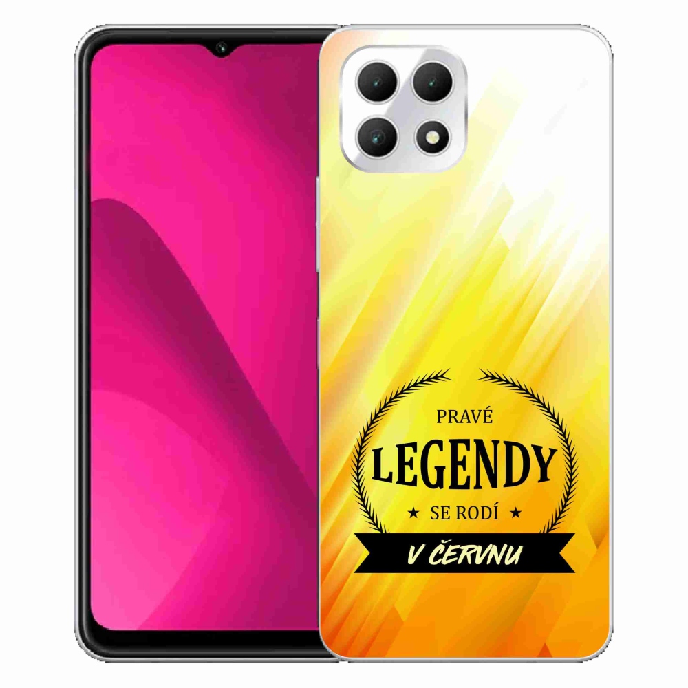 Gel Cover mmCase mmCase a T-Mobile T Phone 2 készülékre - Június legendái sárga háttérrel