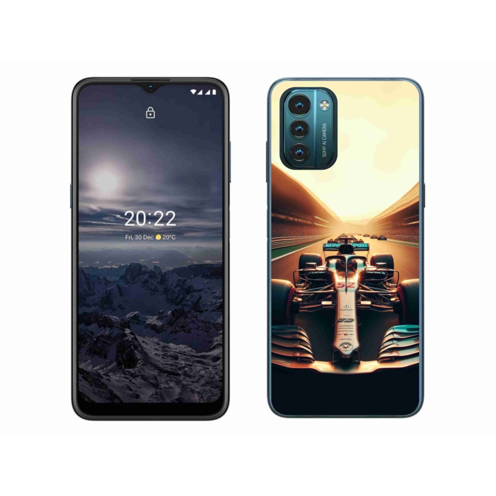 Zselés borítás mmCase a Nokia G11/G21 készülékhez - formula 1