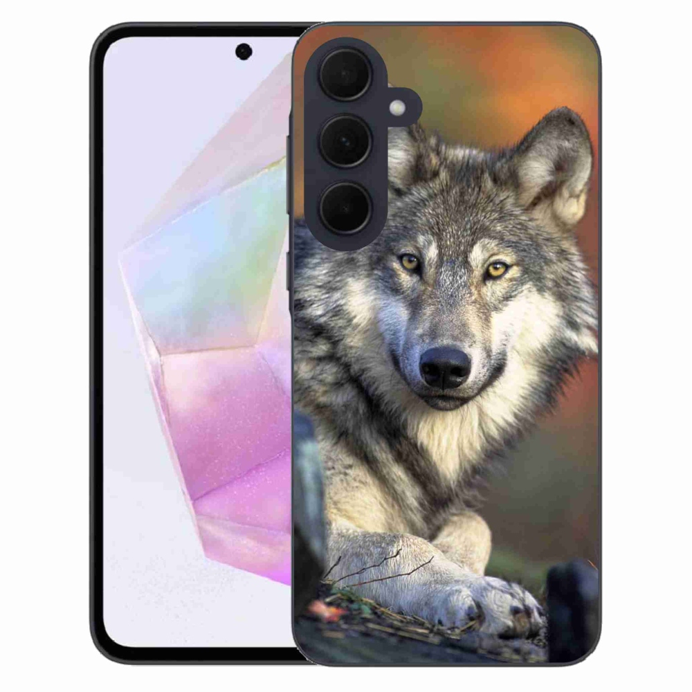 Gél tok mmCase a Samsung Galaxy A35 5G készülékhez - farkas