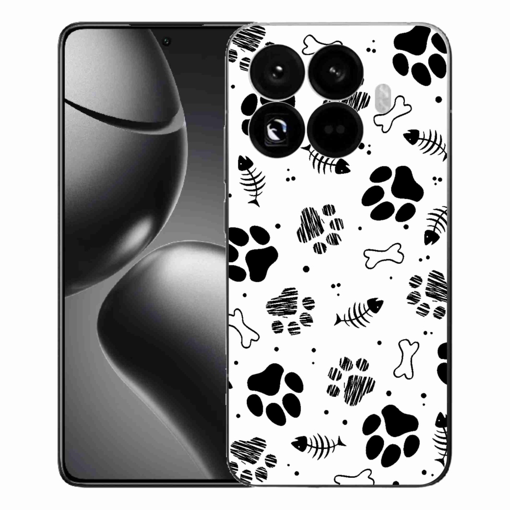 Gél borítás mmCase a Xiaomi 15T Pro-hoz - kutyamancsok 1