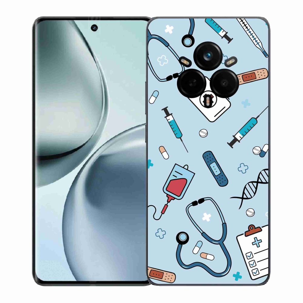 Gél borítás mmCase a Realme 14 Pro+ 5G számára - egészség 1