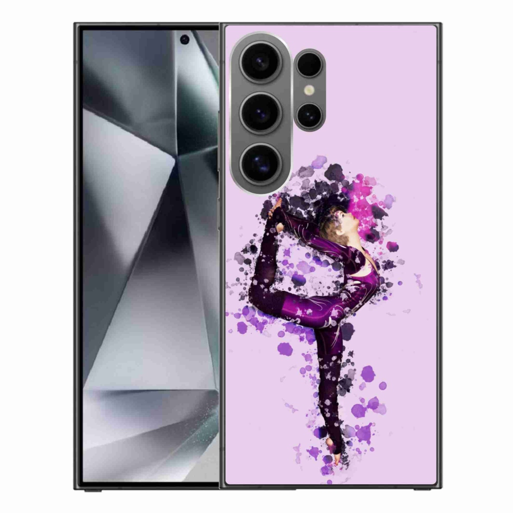 Zselés borítás mmCase Samsung Galaxy S24 Ultra készülékhez - balerina