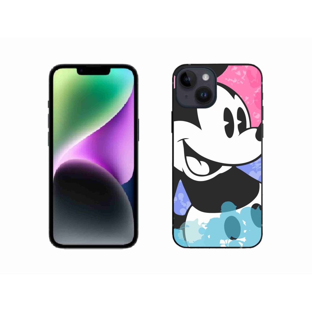 Zselés borítás mmCase iPhone 14 készülékhez - mickey egér
