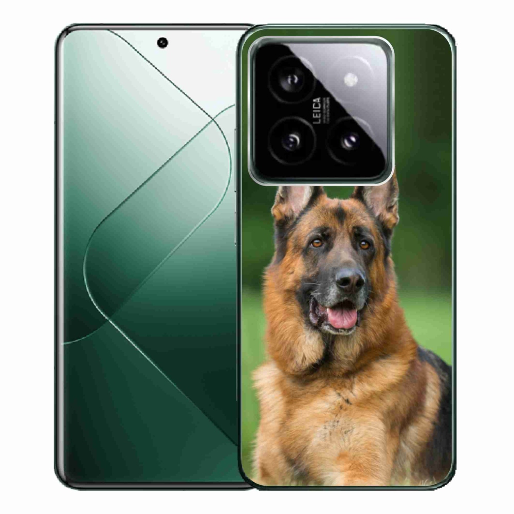Gél borítás mmCase a Xiaomi 14 Pro számára - Német juhászkutya