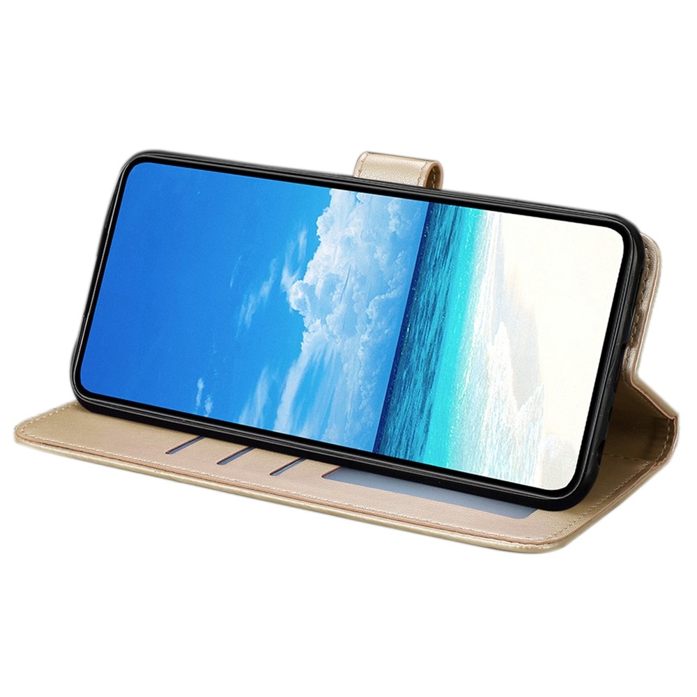 Virágos pillangó könyv tok Google Pixel 10 Pro XL/Pixel 9 Pro XL - arany színű