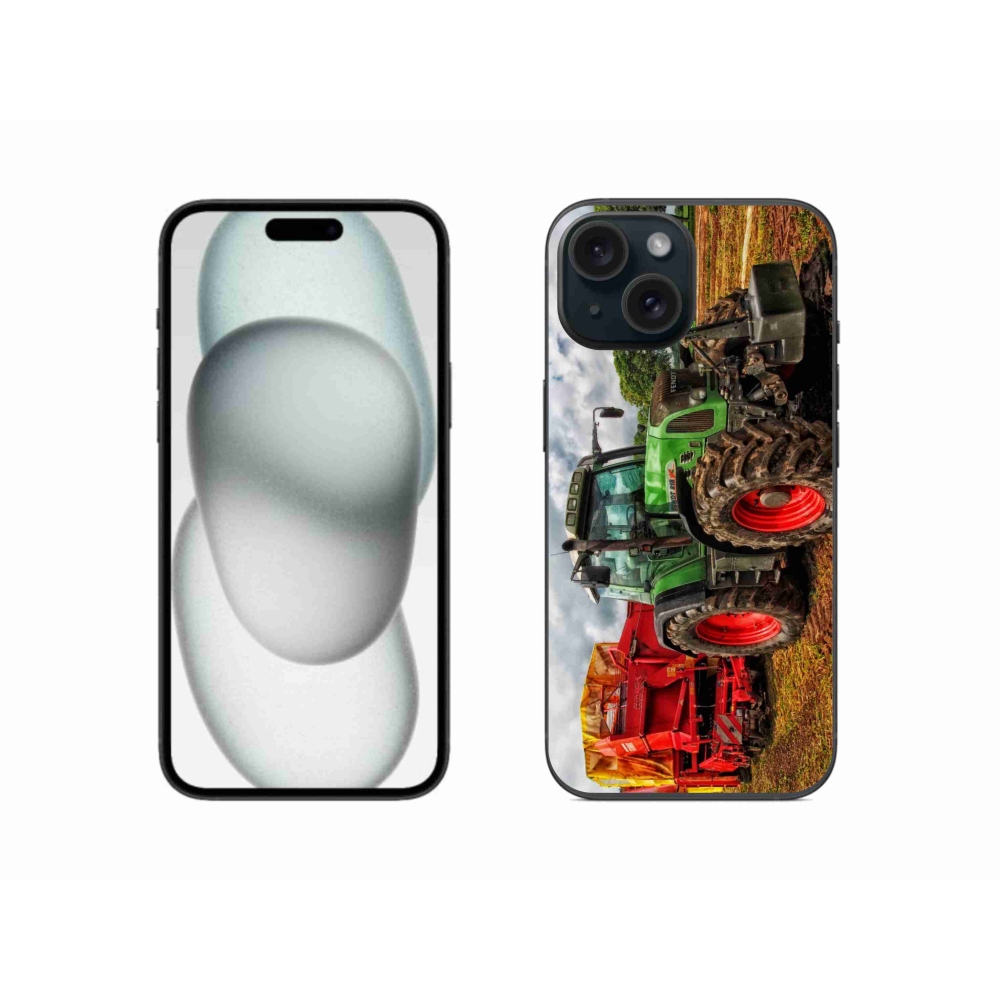 Zselés borítás mmCase iPhone 15 - traktorhoz 4