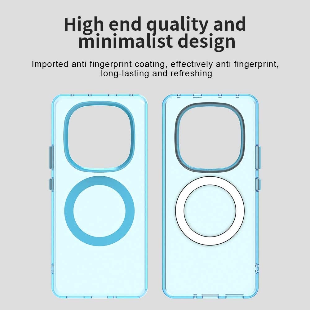 Candy zselés tok MagSafe-val Xiaomi Redmi Note 14 Pro 5G/Poco X7 5G - kék