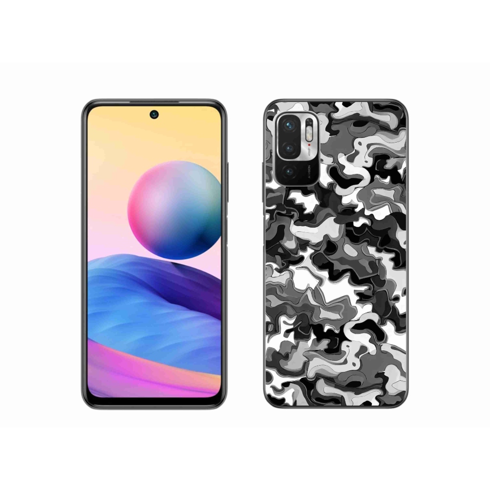 Gél borítás mmCase a Xiaomi Poco M3 Pro/5G számára - álcázó minta 3