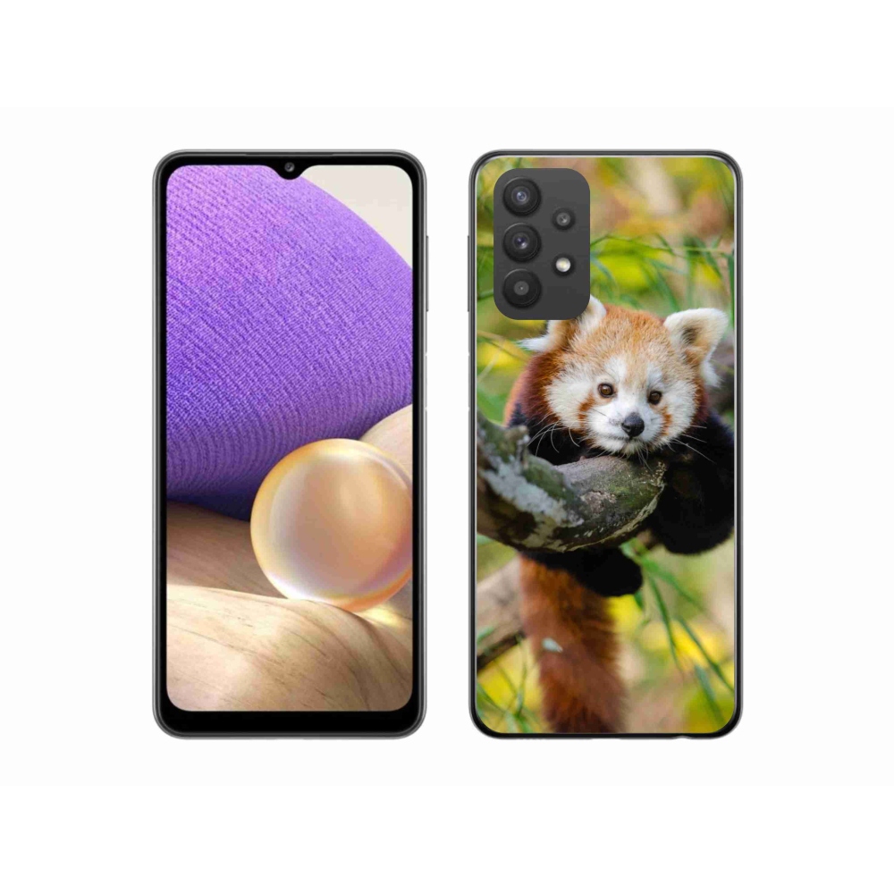 Zselés borítás mmCase Samsung Galaxy A32 5G - pandavörös