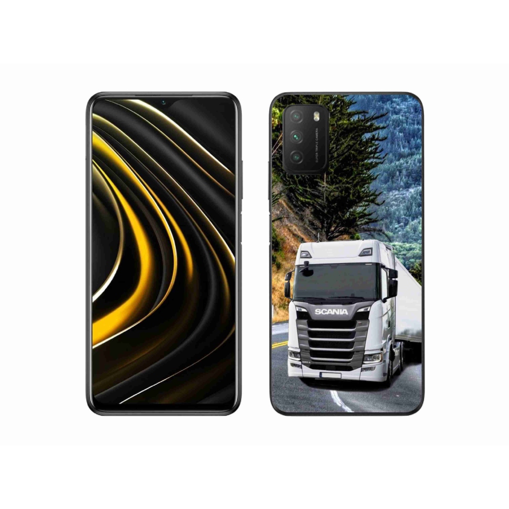 Gél borítás mmCase a Xiaomi Poco M3-hoz - teherautó 1