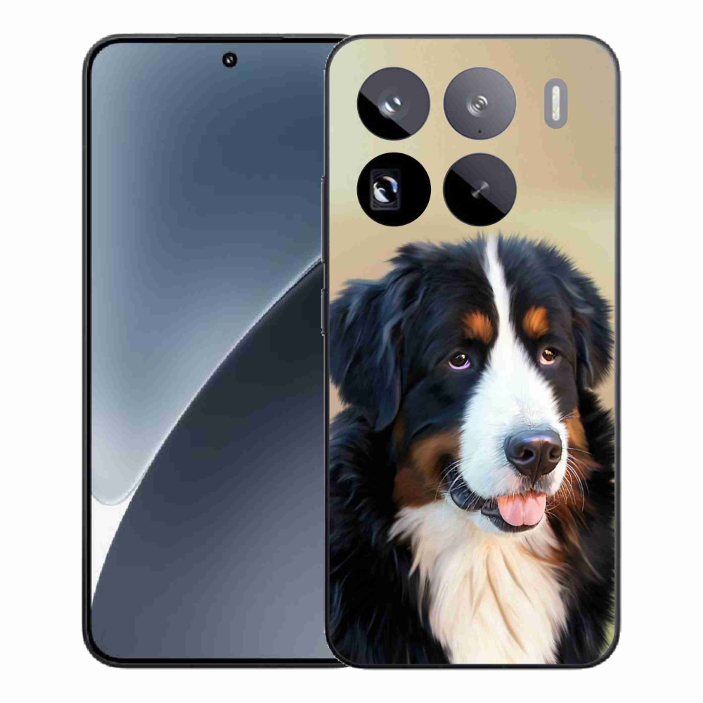 Gél borítás mmCase a Xiaomi 15 Pro készülékhez - Berni hegyi kutya