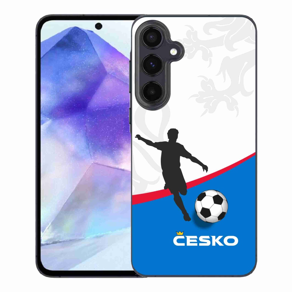 Gél borítás mmCase Samsung Galaxy A55 5G - foci Csehország 1