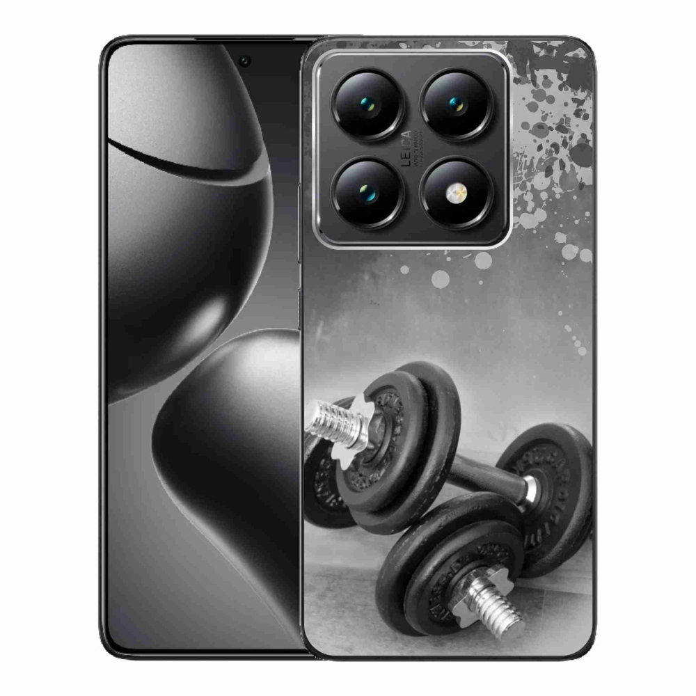 Gél borítás mmCase a Xiaomi 14T Pro számára - súlyzók 1
