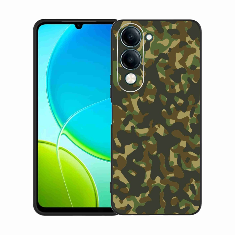 Zselés borítás mmCase a Vivo Y29s 5G-hez - terepszínű minta 1