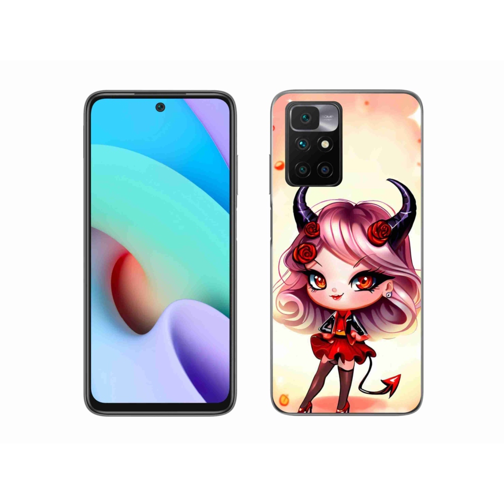 Gél borítás mmCase a Xiaomi Redmi 10/Redmi 10 (2022) - rajzfilm ördög