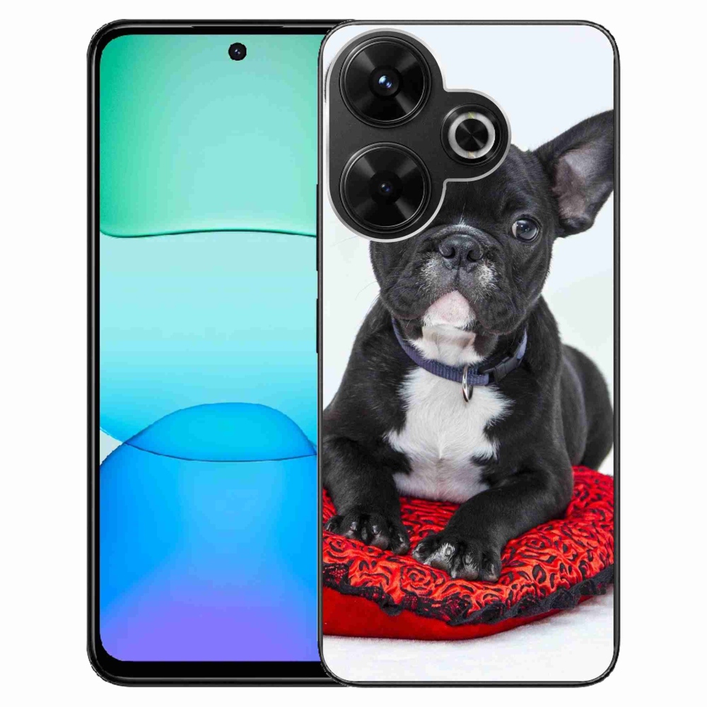 Gél tok mmCase a Xiaomi Redmi 13 4G/Poco M6 4G - bulldog számára