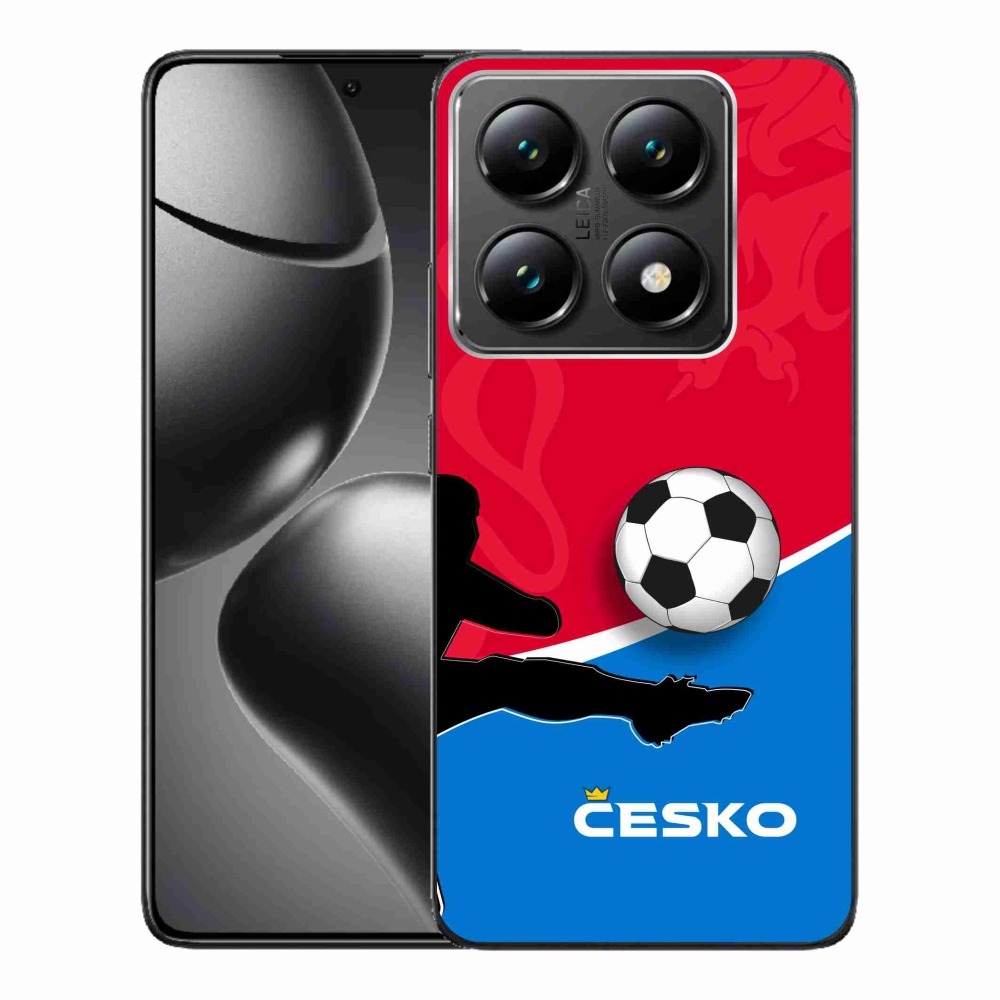 Gél borítás mmCase a Xiaomi 14T Pro - futball Csehország 2