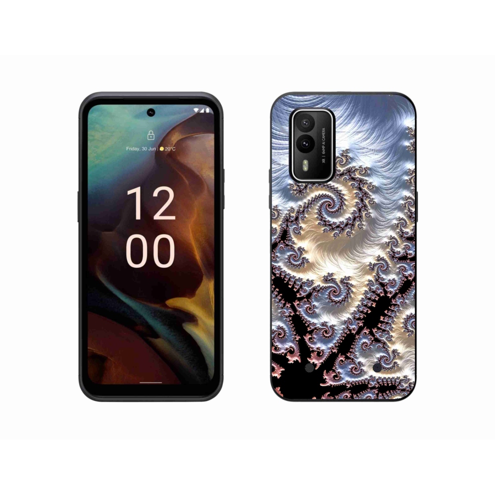 Zselés borítás mmCase a Nokia XR21 készülékhez - absztrakt motívum 22