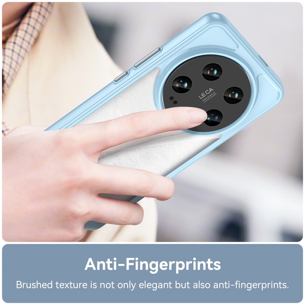 Gél tok rögzített hátlappal Xiaomi 14 Ultra - kék