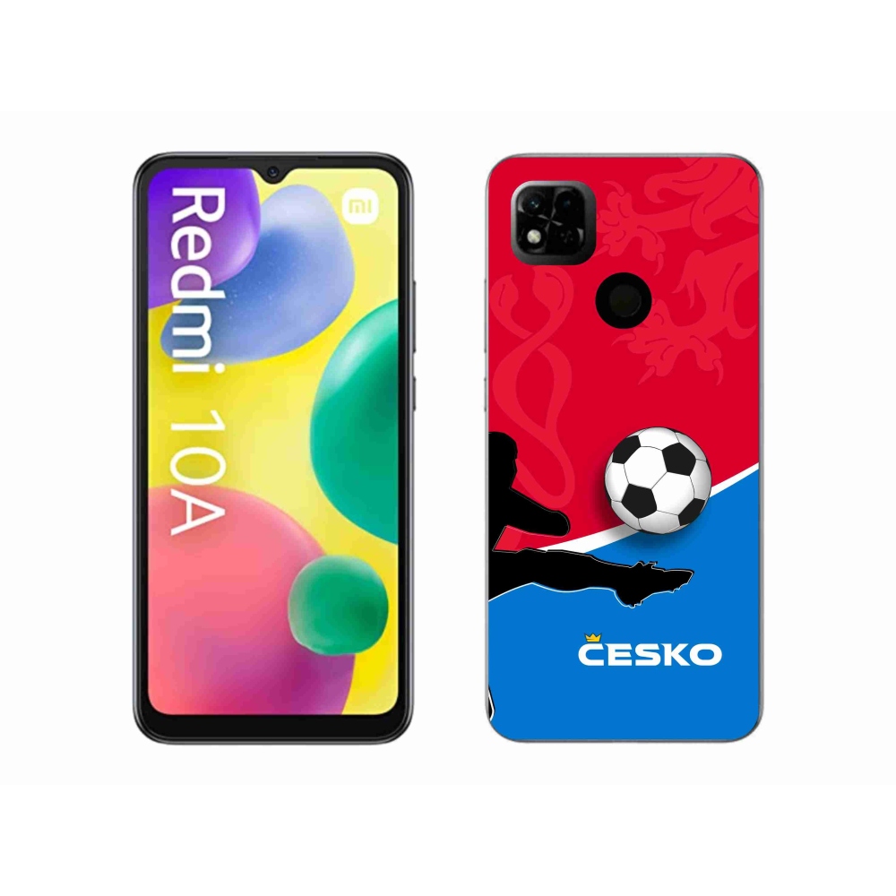 Gél borítás mmCase a Xiaomi Redmi 10A - futball Csehország 2