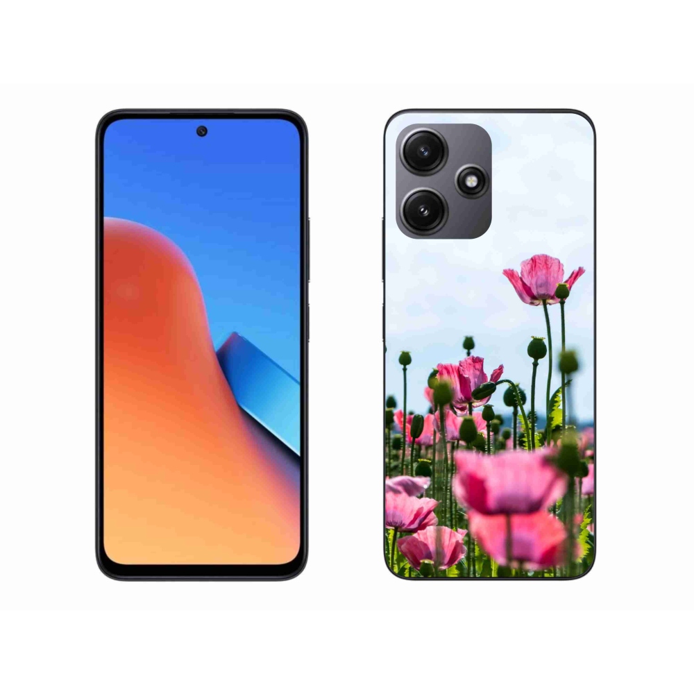 Gél borítás mmCase a Xiaomi Redmi 12 5G-hez - mákos