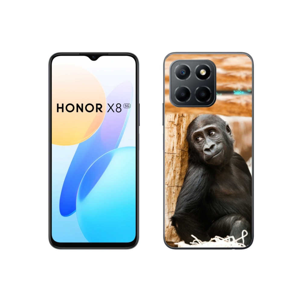 Zselés borítás mmCase a Honor X8 5G/70 Lite 5G számára - gorilla