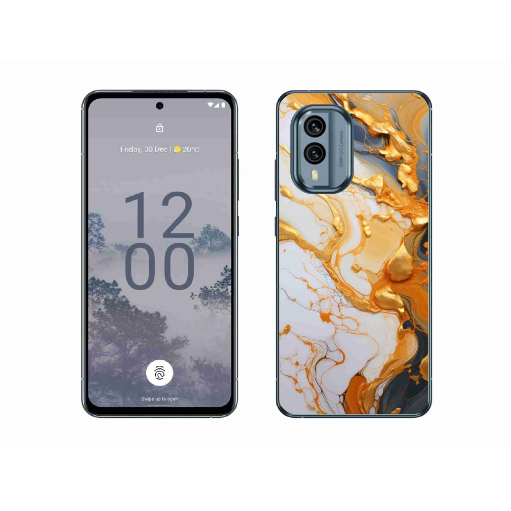 Zselés borítás mmCase a Nokia X30 5G készülékhez - absztrakt motívum 6