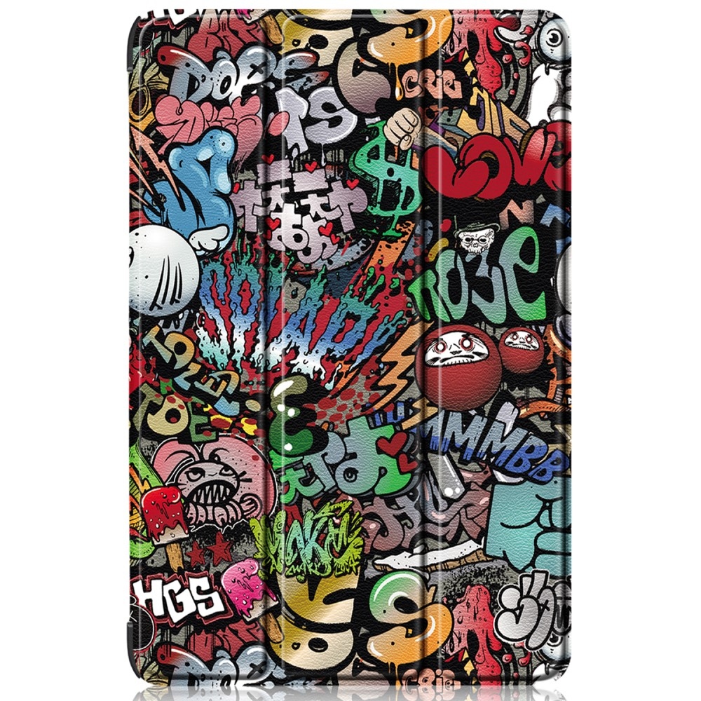 Nyomtatás intelligens záró tok Samsung Galaxy Tab S9/Tab S10 készülékhez - graffiti
