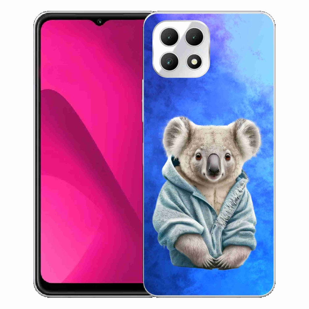 Zselés borító mmCase a T-Mobile T Phone 2 készülékhez - koala pulóverben