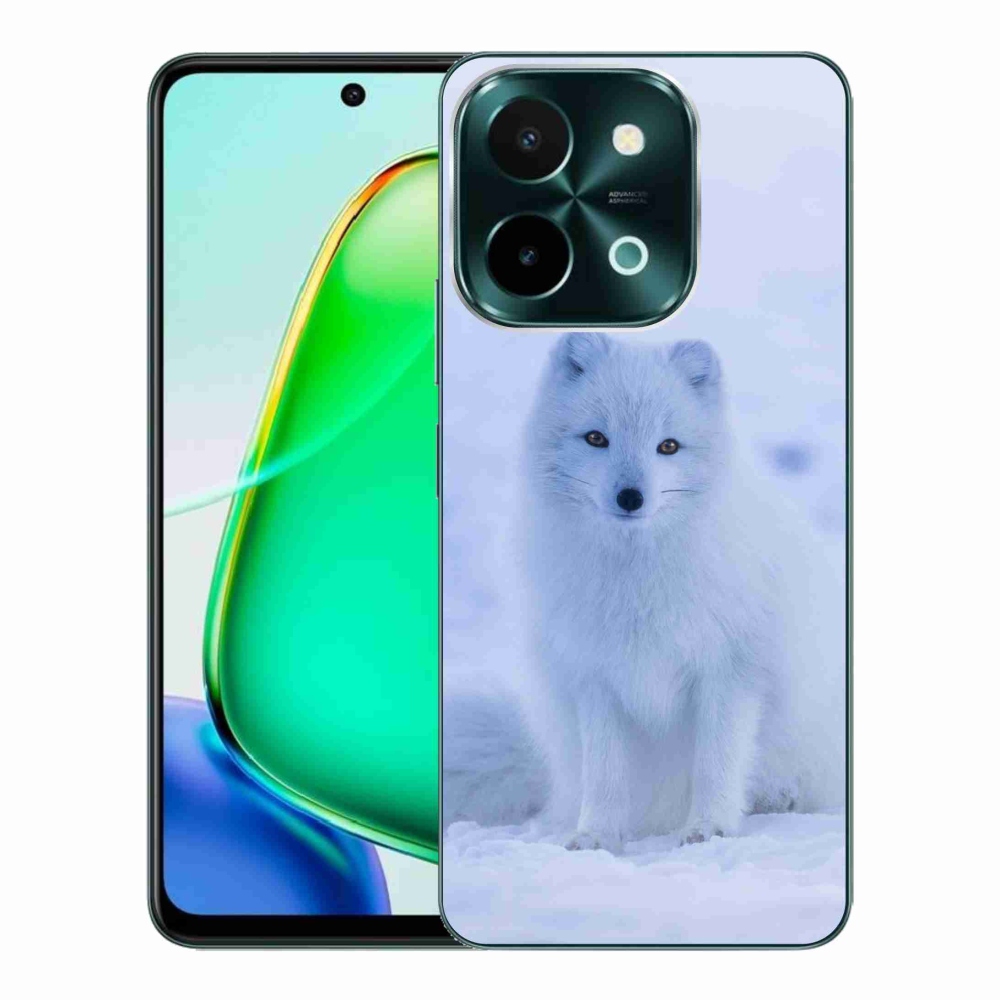 Zselés borítás mmCase a Vivo Y28-hoz - polár róka