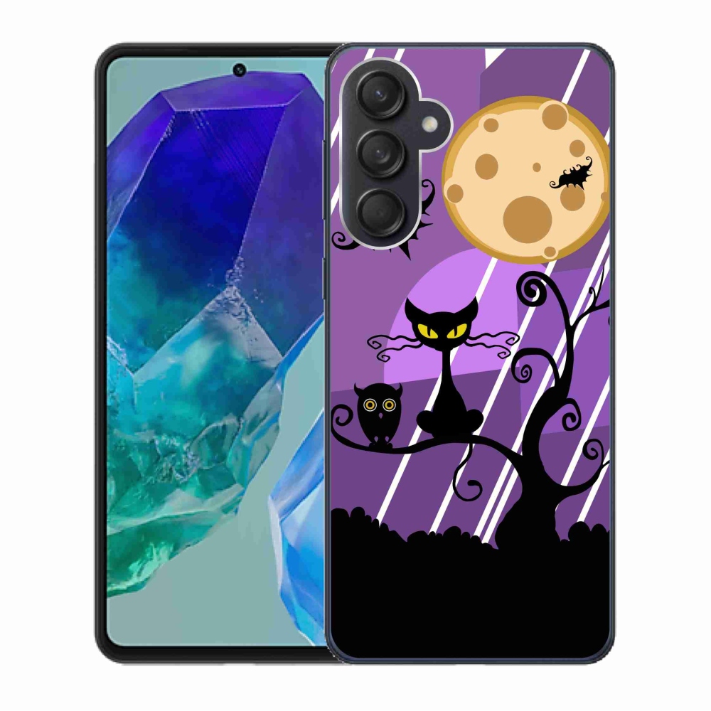 Gél borítás mmCase Samsung Galaxy M55 5G - halloween