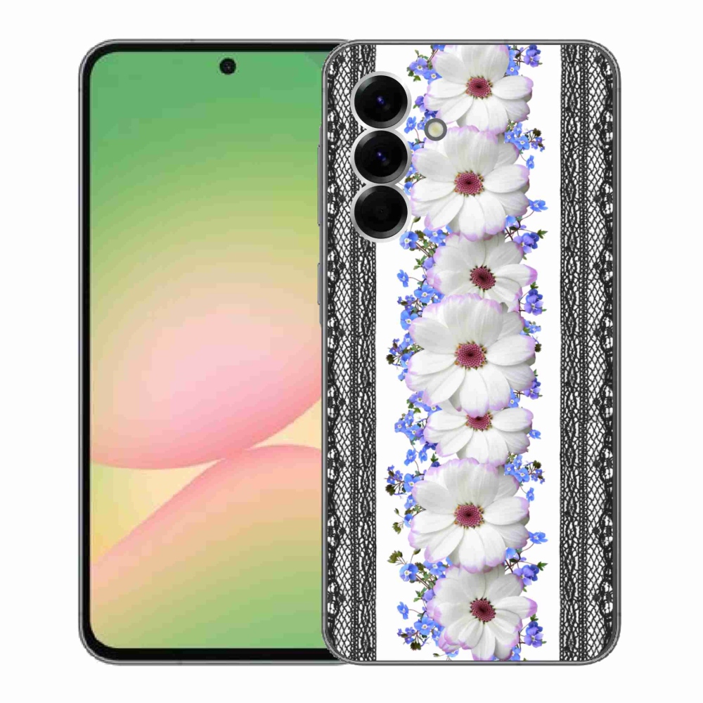 Gél borítás mmCase Samsung Galaxy A56 5G - virágok 8