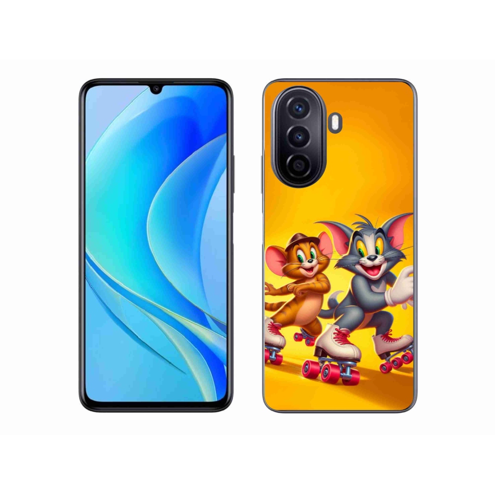 Gél borítás mmCase a Huawei Nova Y70-hez - tom and jerry