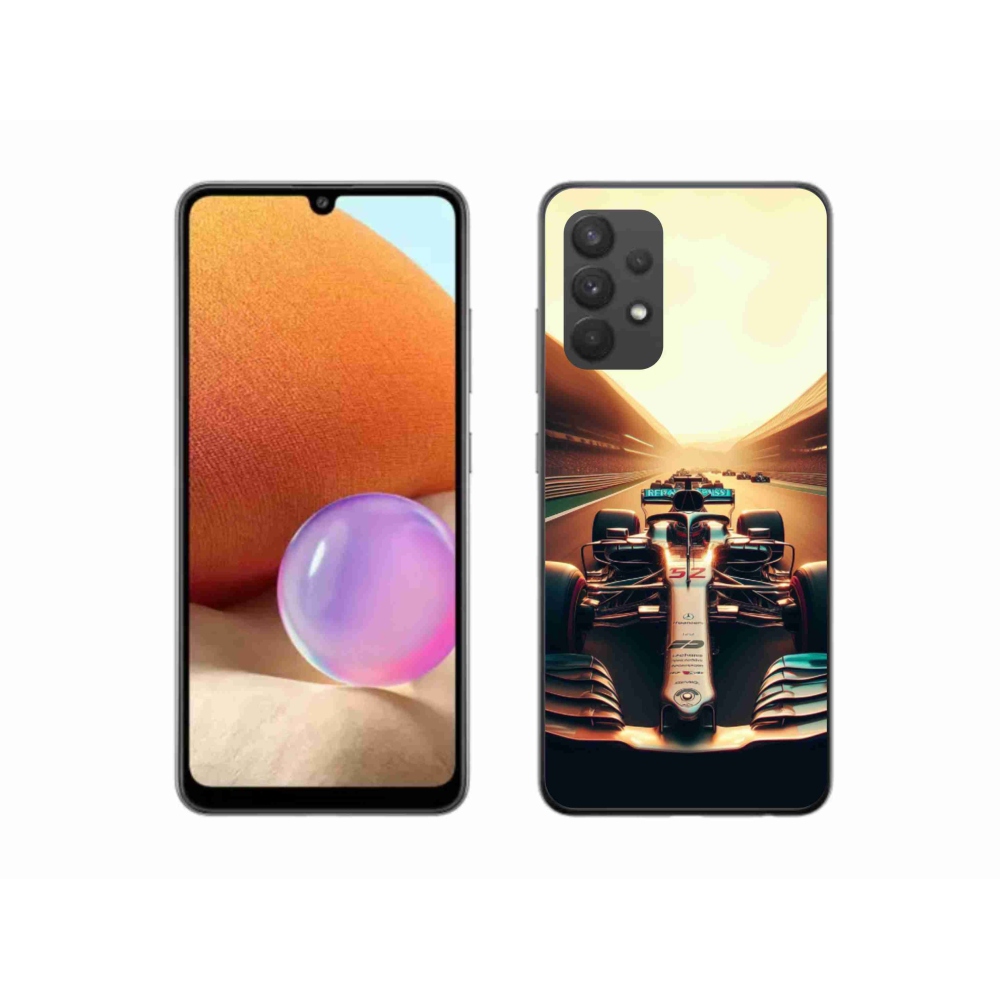 Gél védőburkolat mmCase Samsung Galaxy A32 4G - formula 1