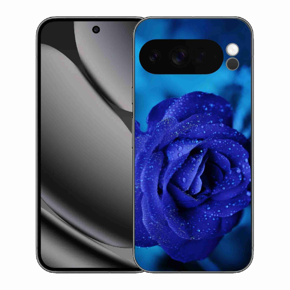 Zselés borítás mmCase a Google Pixel 10 Pro XL-hez - kék rózsa