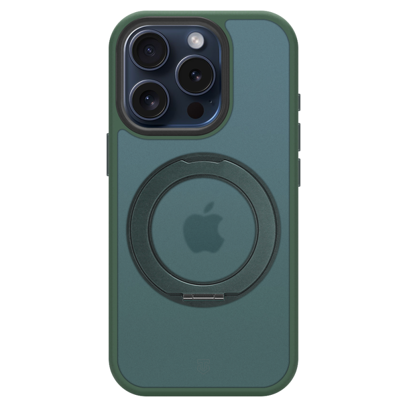 Tactical MagForce Hyperstand tok az Apple iPhone 15 Pro-hoz, Forest Green színben