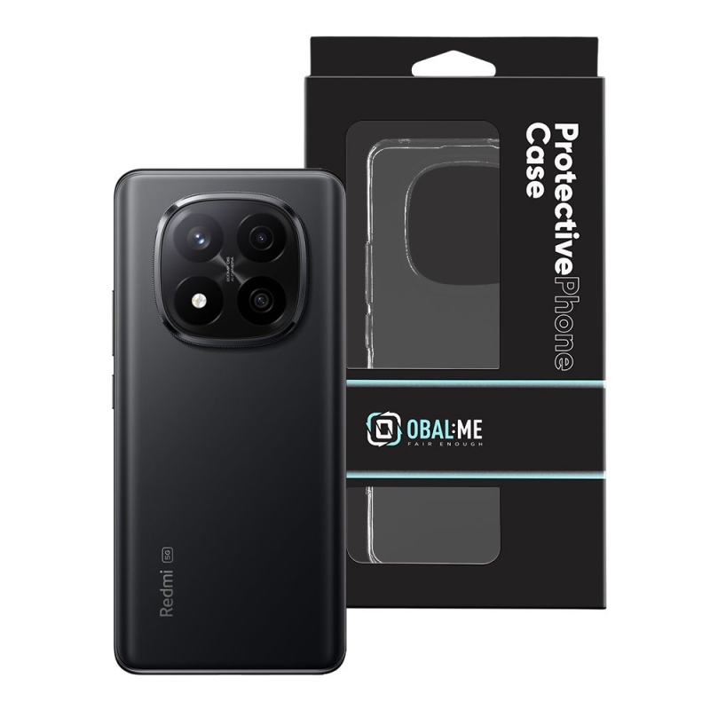 BORÍTÓ:ME TPU borító a Xiaomi Redmi Note 14 Pro+ 5G átlátszóhoz