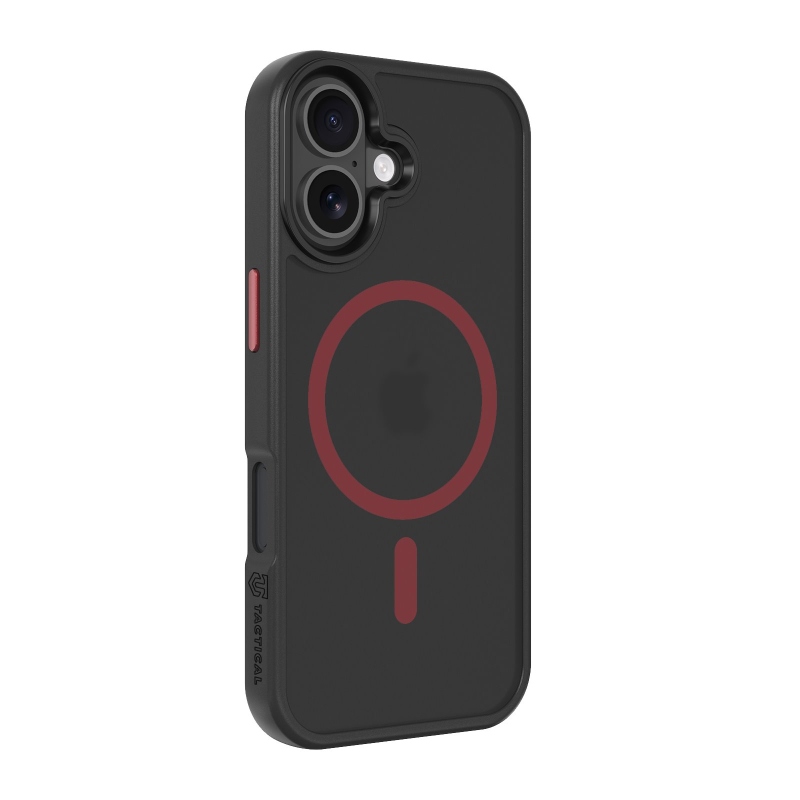 Taktikai MagForce Hyperstealth 2.0 borító iPhone 17 fekete/piroshoz