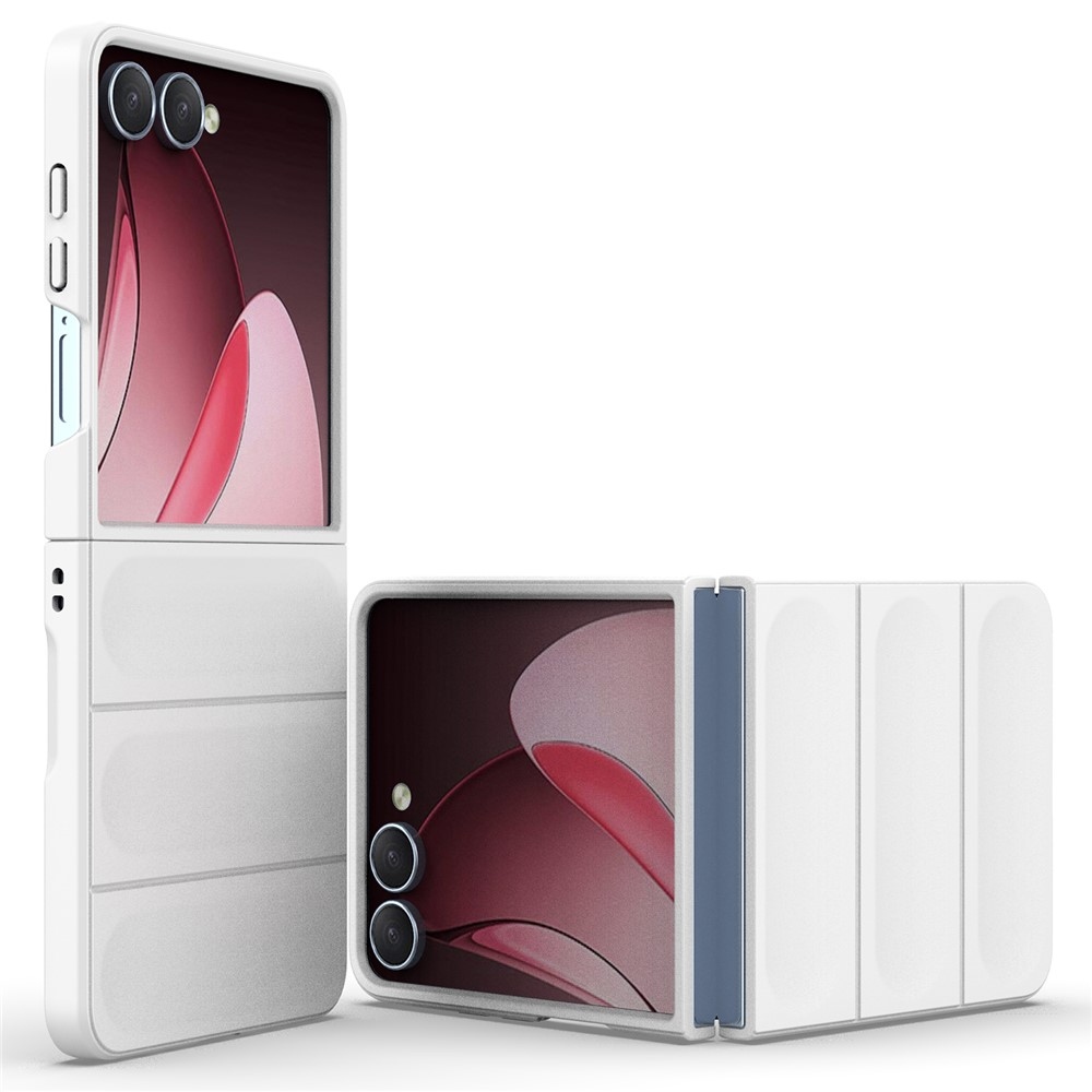 Rugg tartós zselés tok Samsung Galaxy Z Flip7 5G készülékhez - fehér