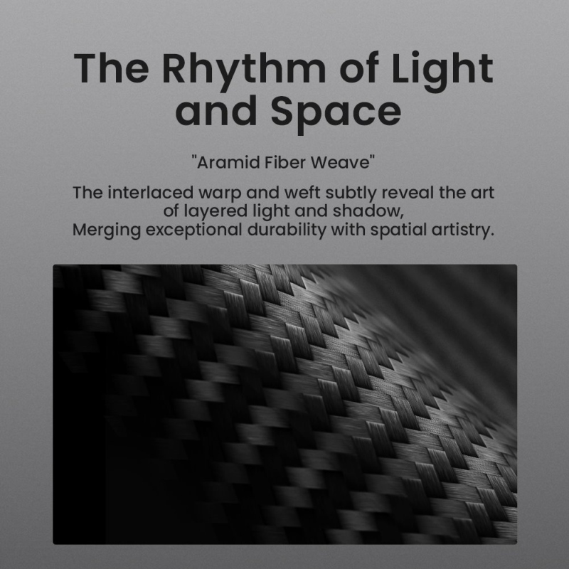 Nillkin CarboProp Aramid mágneses hátlap Xiaomi 15 Ultra Fekete