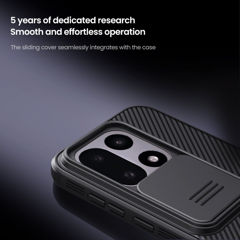 Nillkin CamShield PRO hátlap OnePlus 15-höz, fekete