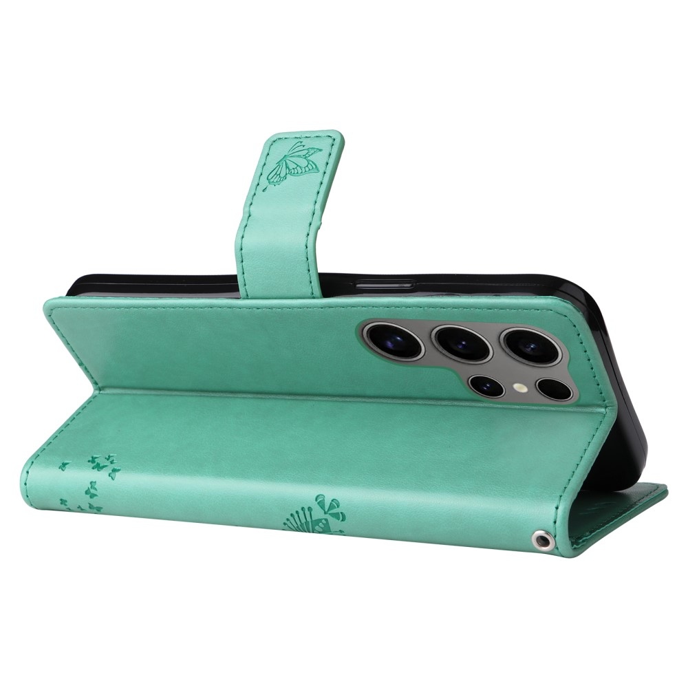 Fák könyve tok Samsung Galaxy S25 Ultra - teal - teal - kék színű