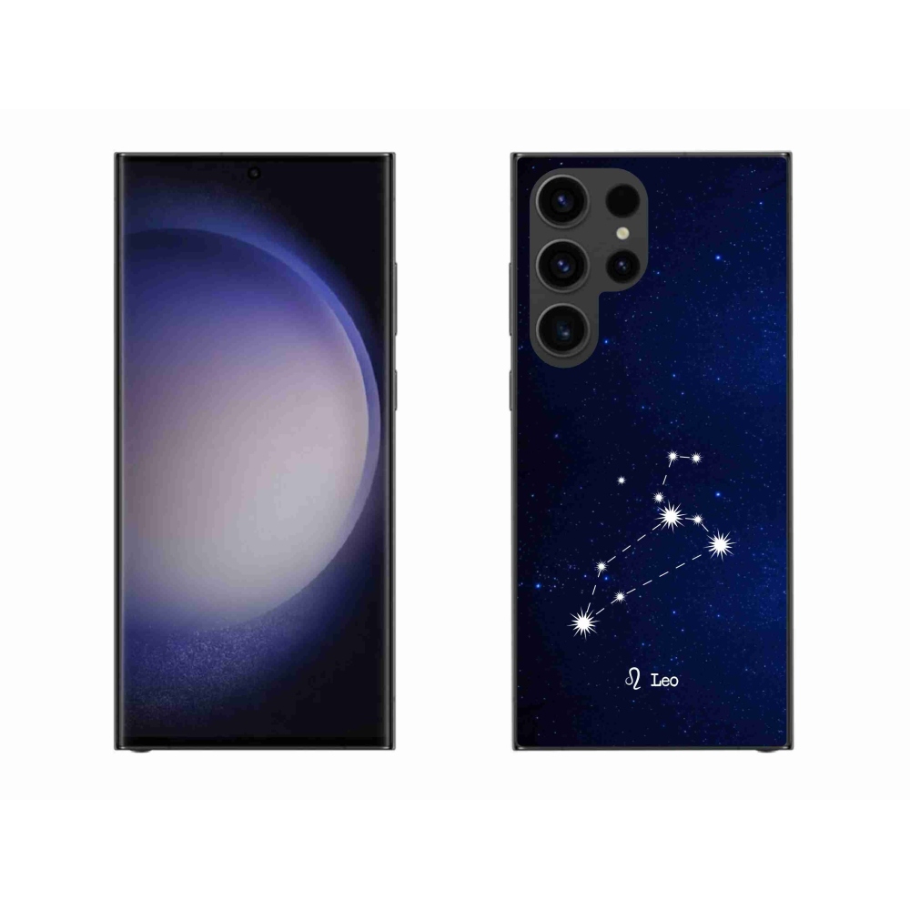 Gél borító mmCase Samsung Galaxy S23 Ultra 5G - Lion konstellációhoz