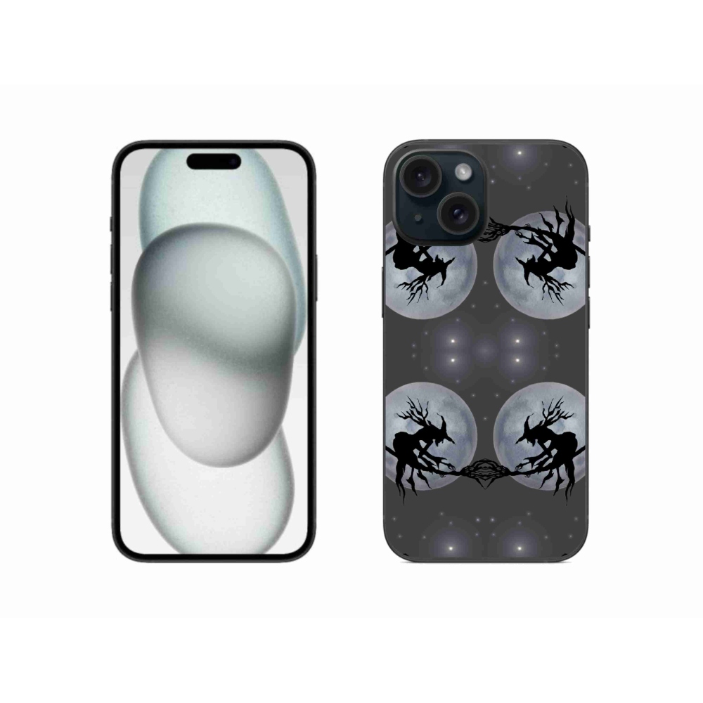 Zselés borítás mmCase iPhone 15-hez - absztrakt motívum 3