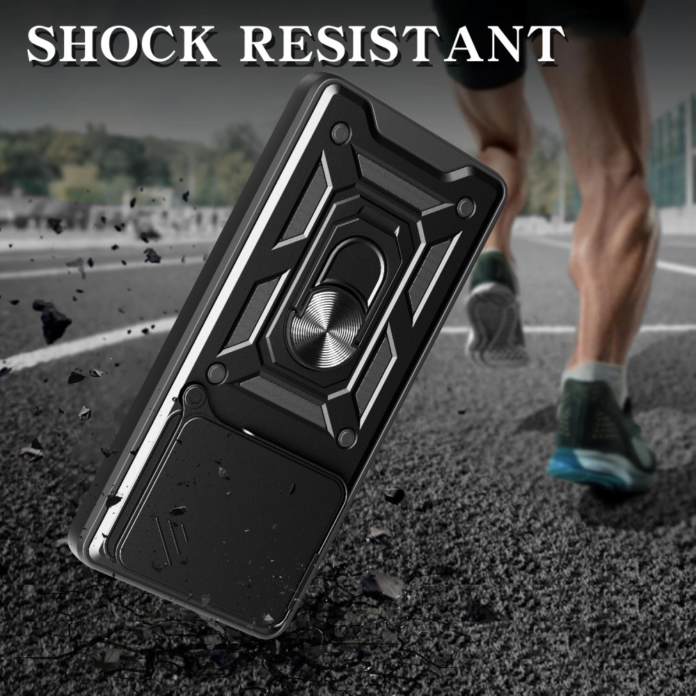 Tartós csúszásbiztos borító Xiaomi Redmi Note 14 5G - fekete